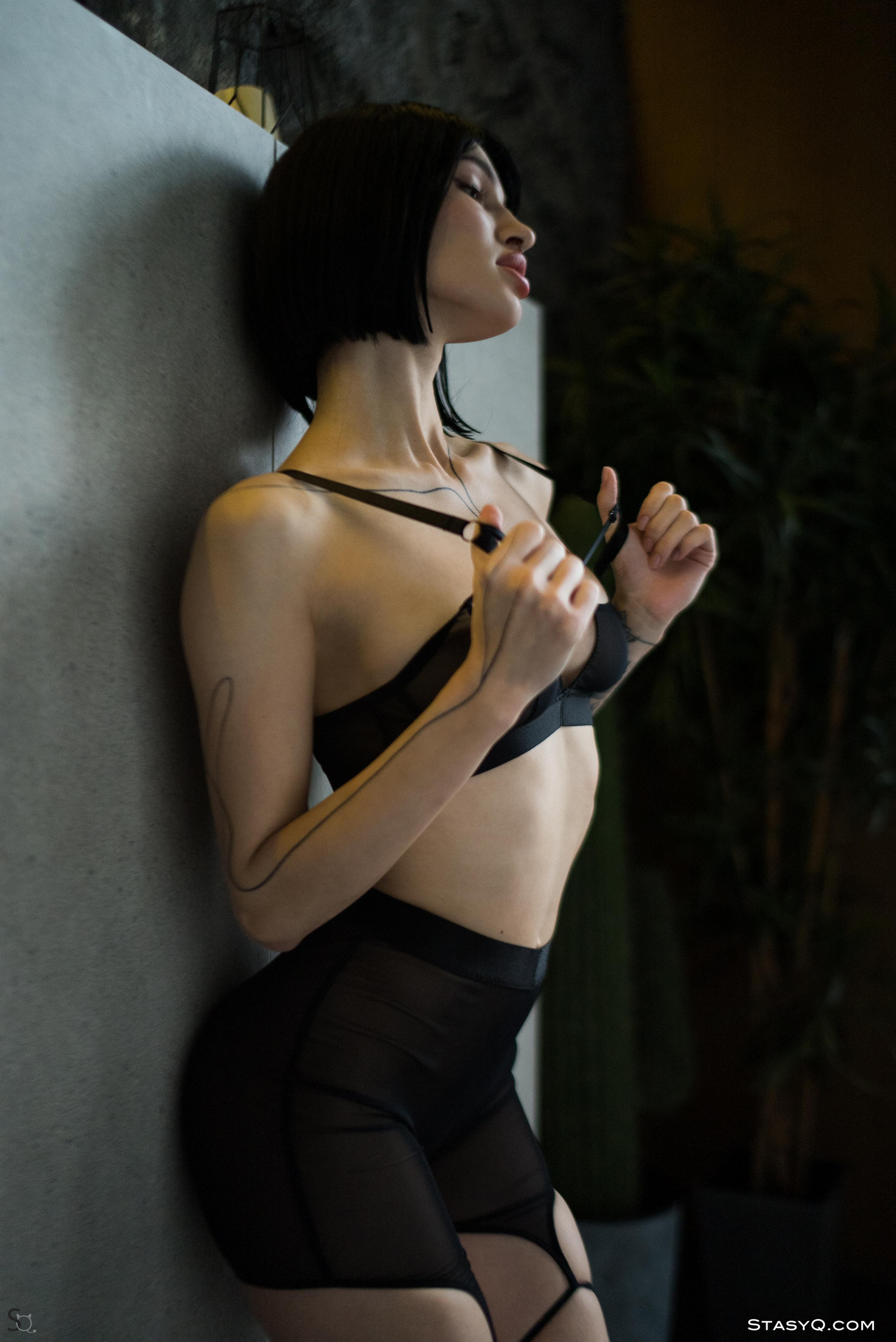MarfaQ With Stunning Inked And Toned Body And Hot Tits - Stasyq