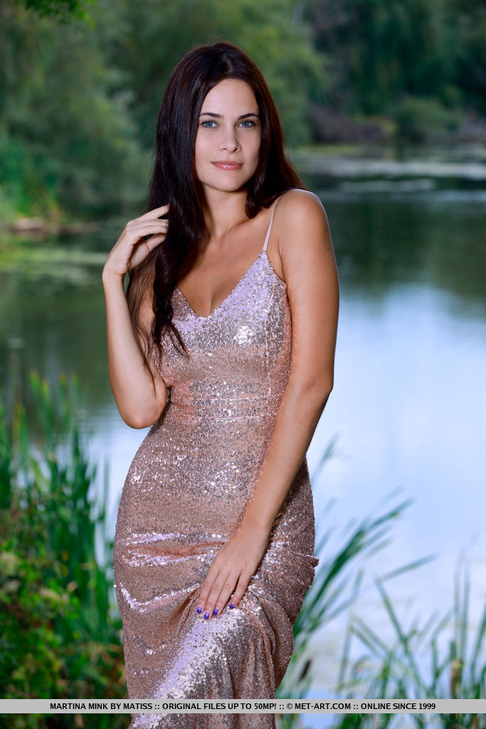 MetArt presents Martina Mink - Gown In Nature