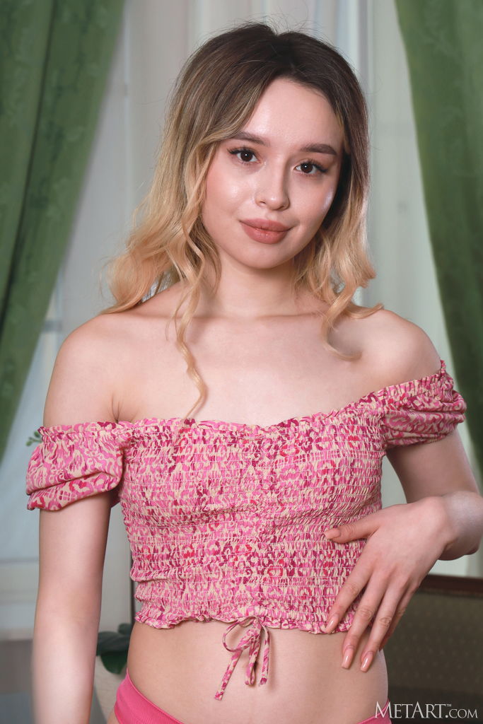 Mia Lamb Revealing Perky Breasts With Alluringly Stiff Nipples