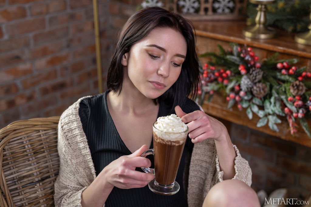 Erna Enjoys A Moment Of Private Relaxation On Christmas Day