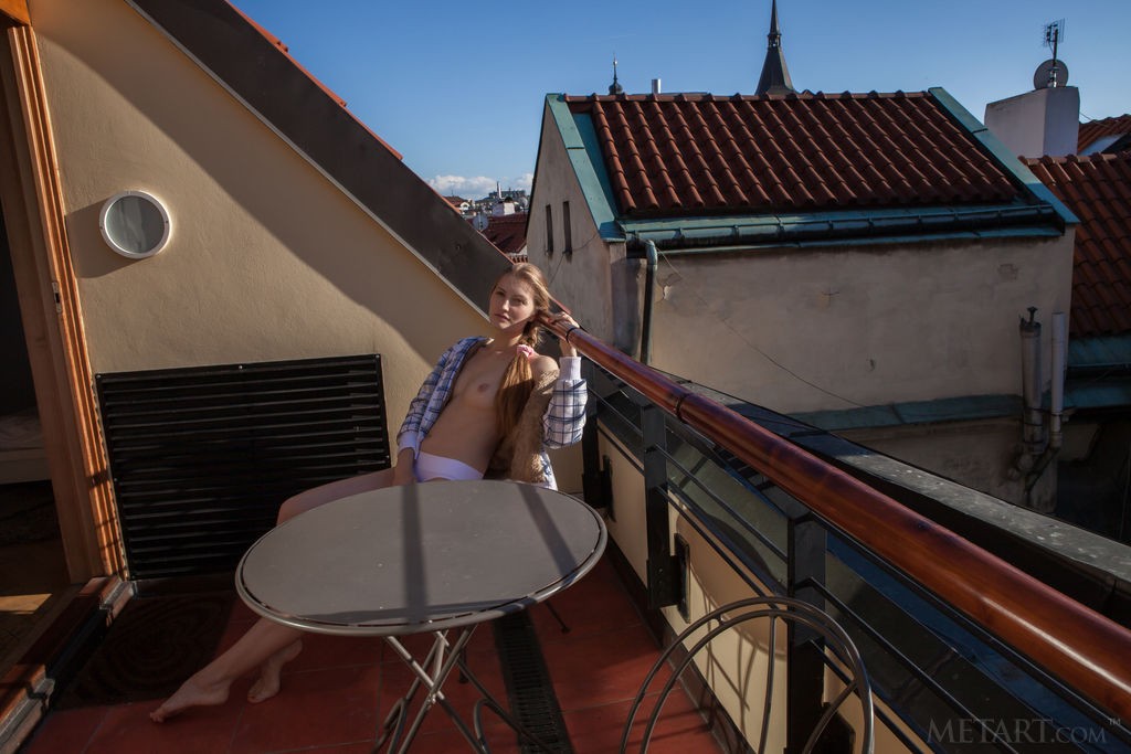 Bretona - Hottie fills her days with many physical pleasures