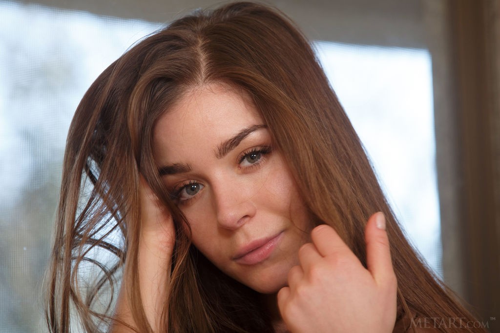 Lily C - Elegant photo session with a voluptuous red head teen